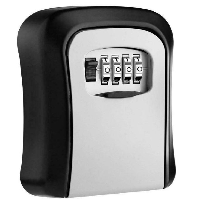 Wall Mounted Combination Lock Key Safe Storage Box Security Home Outdoor Digit - Battery Mate