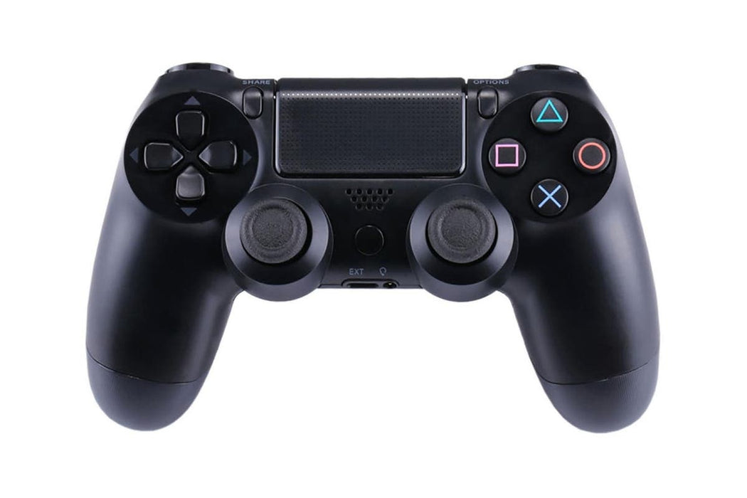 Wireless Bluetooth Controller Compatible Playstation 4 PS4 Controller Gamepad - Black - Battery Mate